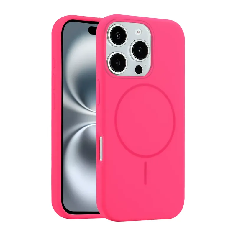 Joko Apple iPhone 16 Pro Kılıf Jully Magsafe Kapak - Pembe