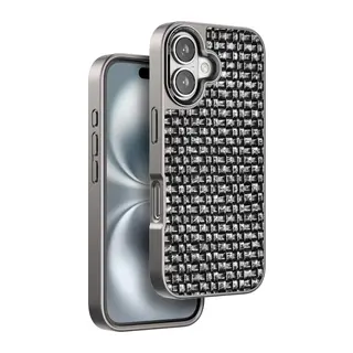 Venco Apple iPhone 16 Brand Kapak - Gümüş