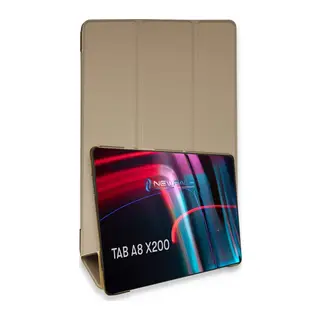 Samsung Galaxy X200 Tab A8 10.5 Kılıf Tablet Smart Kılıf - Gold