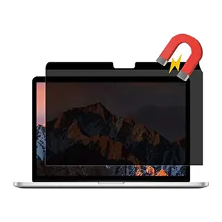 Apple Macbook Air 13.3 Macbook Manyetik Hayalet Ekran Koruyucu - Siyah