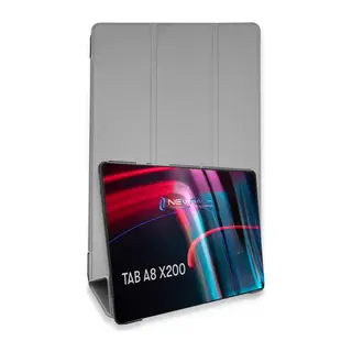 Samsung Galaxy X200 Tab A8 10.5 Kılıf Tablet Smart Kılıf - Gri