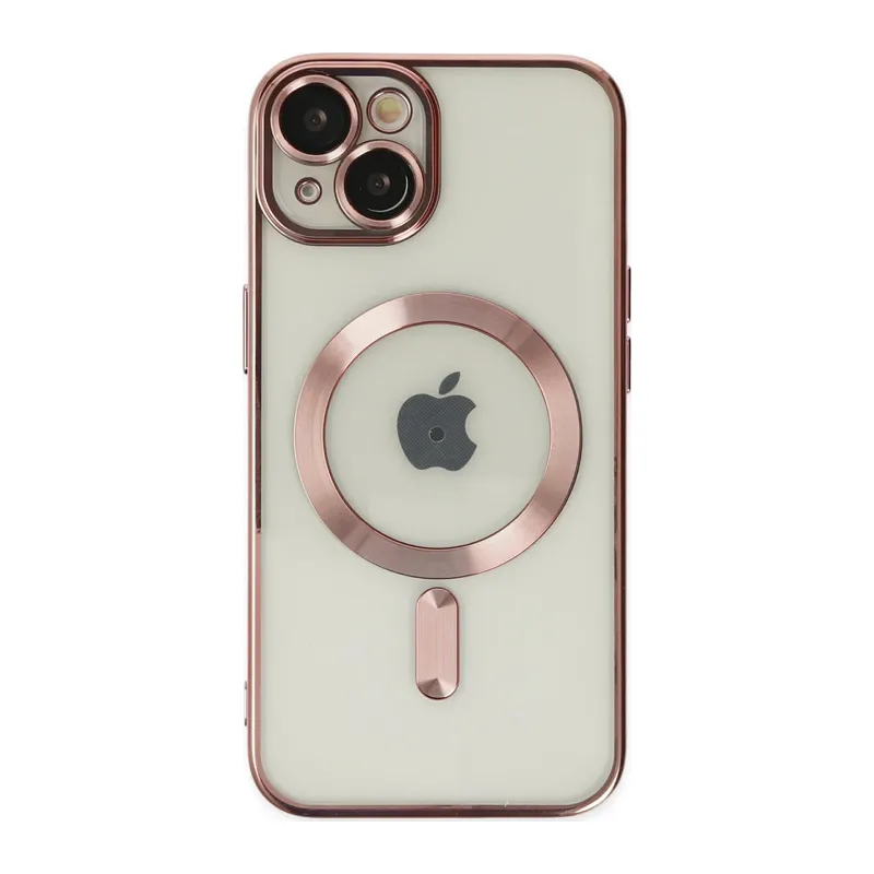 Apple iPhone 14 Kılıf Kross Magneticsafe Kapak - Rose