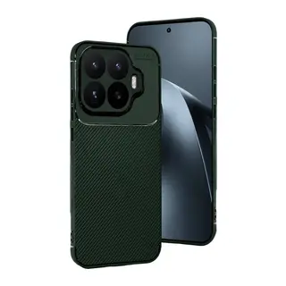 Xiaomi Mi 17T Auto Focus Karbon Kapak - Koyu Yeşil
