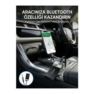 Kablosuz Müzik Aktarımı Sağlayan USB AUX Adaptörü