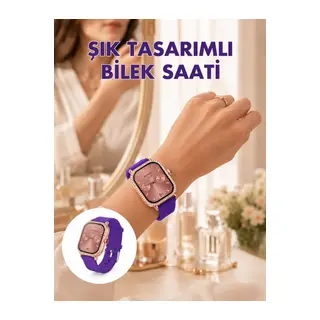 Bluetooth Arama Destekli Çok Fonksiyonlu Akıllı Saat