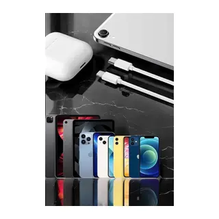 Iphone Uyumlu İOS Uyumlu Lightning Hızlı Şarj Tye C Lightning Şarj Kablosu