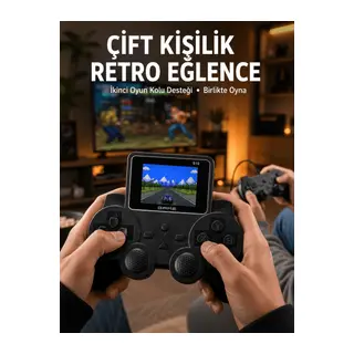 520 Klasik Oyunlu Mini El Konsolu Taşınabilir Oyun Cihazı