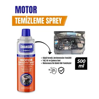 24 Adet Motor Temizleme Sprey 500 Ml