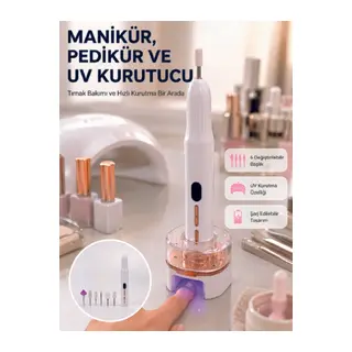 Jel Oje Kurutma ve Tırnak Bakımı Cihazı