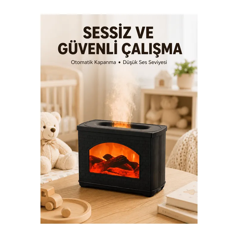 USB Ultrasonik Hava Nemlendirici Ayarlanabilir Sis ve Aromaterapi Özellikli