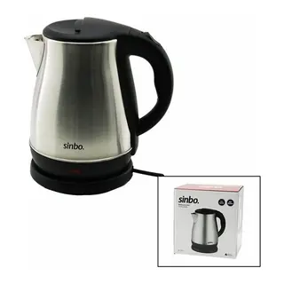 Çelik Kettle Su Isıtıcısı Kablosuz Kullanım 1.8LT 360° Dönebilme Otomatik Kapanma SK-8028