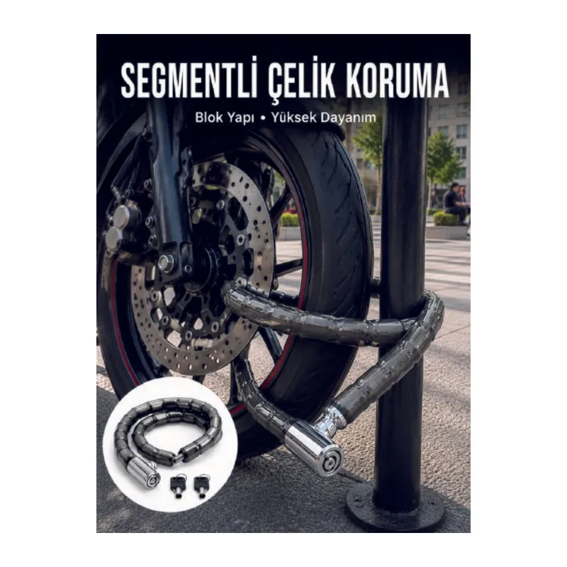 150 cm Uzunluk ve Silindir Kilit Sistemi ile Güvenli Kullanım