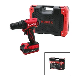 2 Kademe Hız-vitesli Şarjlı=çift BATARYA19PCS Uçlumatkap 0-350 / 0-1350 Rpm 16.8V / 2.0A Lı-ıon RDX-3365