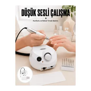 Akrilik ve Jel Tırnaklar İçin Profesyonel Tırnak Frezesi Yeni Nesil