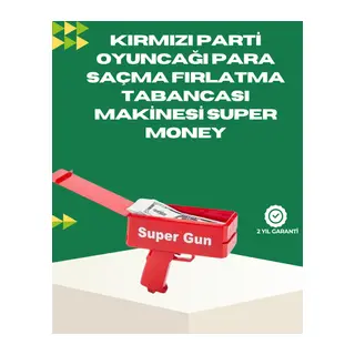 Elektrikli Money Gun Oyuncak Parti Tabancası