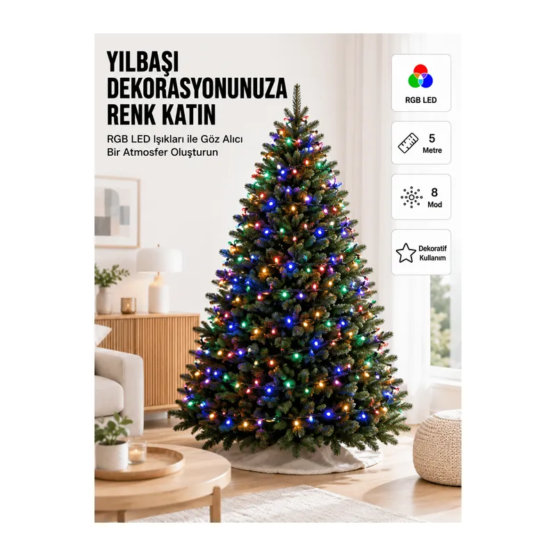 Festivaller ve Özel Günler İçin LED Dekoratif Işık
