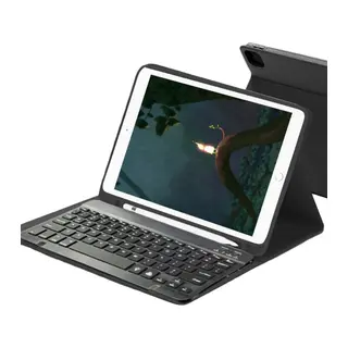 Samsung Galaxy X730 Tab S11 Kılıf KC01 Smart Klavyeli Tablet Kılıfı - Siyah