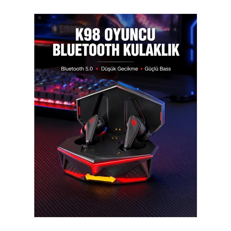 Bluetooth 5.0 Kablosuz Kulaklık Suya Dayanıklı Yeni Nesil