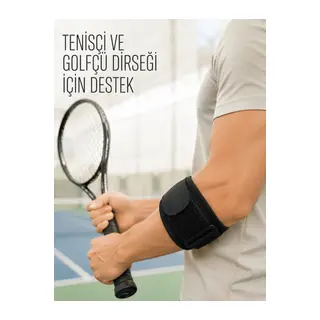 Ayarlanabilir Epikondilit Bandı Tenis Golf ve Sporcu Dirsek Desteği