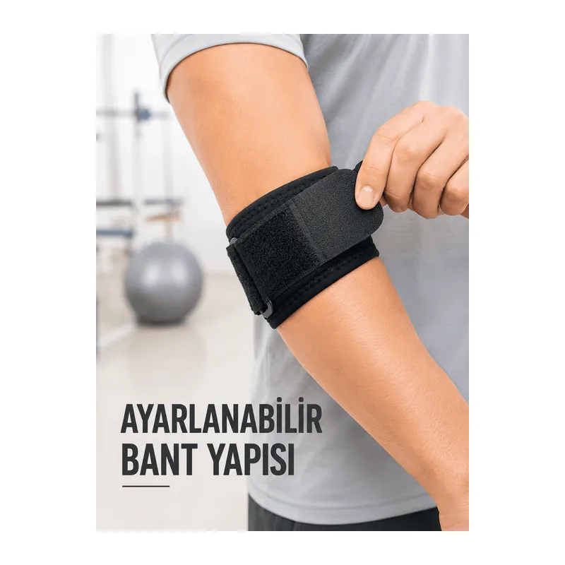 Golfçü Dirseği Bandajı Spor ve Günlük Kullanım İçin Dirsek Bandı