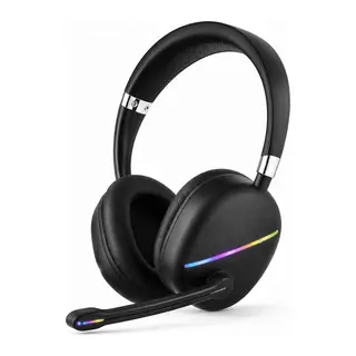 Mikrofonlu Bluetooth Kulak Üstü Kulaklık RGB Aydınlatmalı Type-C Şarjlı
