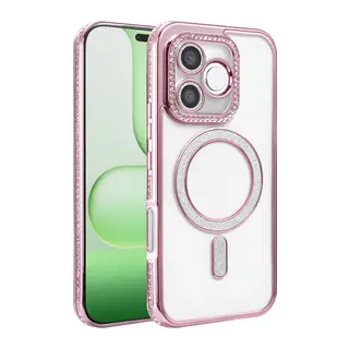Huawei Honor 600 Lite Joke Simli Magneticsafe Kılıf - Pembe