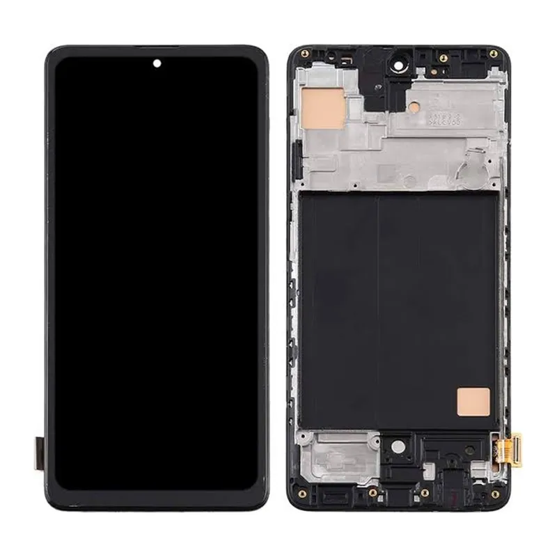 Samsung Galaxy A51 Uyumlu Ekran Dokunmatik TFT Siy