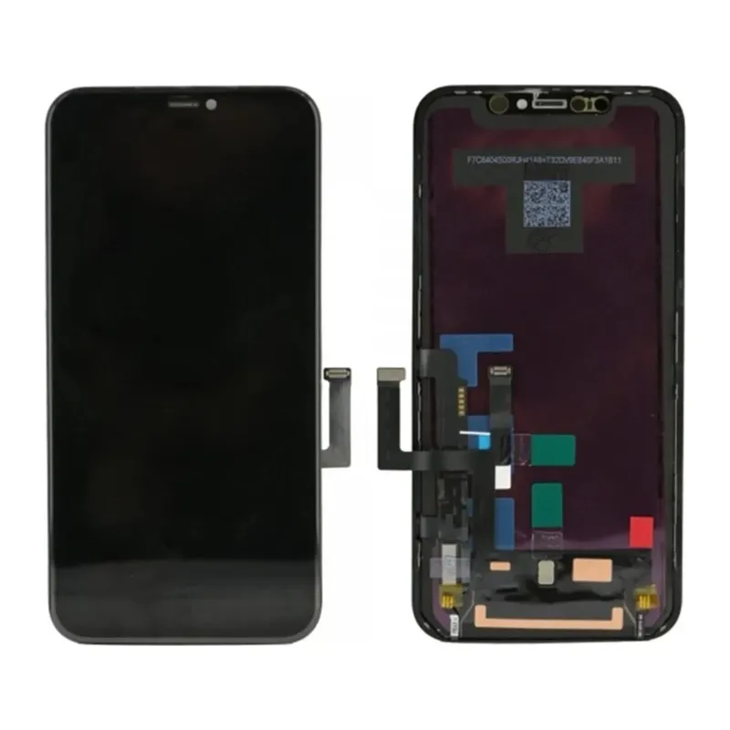 Iphone 11Uyumlu Siyah Çıtalı Lcd Ekran