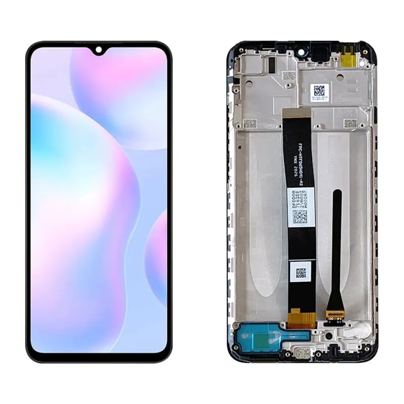 Redmi 9A - 9C Dokunmatik Ekran Çıtalı (Siyah)