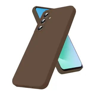Samsung Galaxy A27 5G First Silikon - Kahverengi