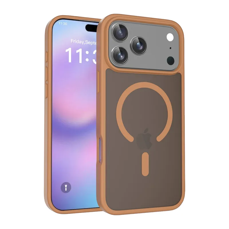 Joko Apple iPhone 18 Pro Max/17 Pro Max Jota Magsafe Kapak - Çöl Titanyum