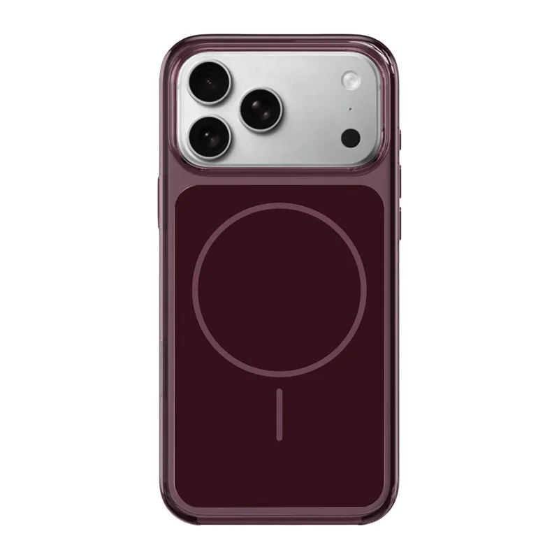 Joko Apple iPhone 18 Pro/17 Pro Vizima Magsafe Kapak - Bordo