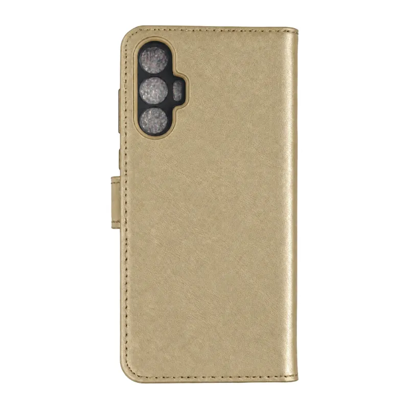 Tecno Spark 8 Pro Trend S Plus Kapaklı Kılıf - Gold