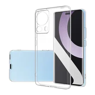 Xiaomi Mi 13 Lite Kılıf Lüx Şeffaf Silikon
