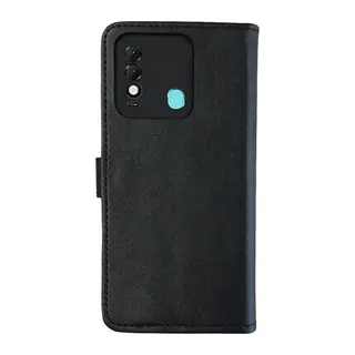 Tecno Spark 8T Trend S Plus Kapaklı Telefon Kılıf - Siyah