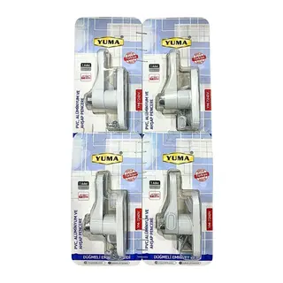 Düğmeli PVC Metal Emniyet Kilidi Vakumlu
