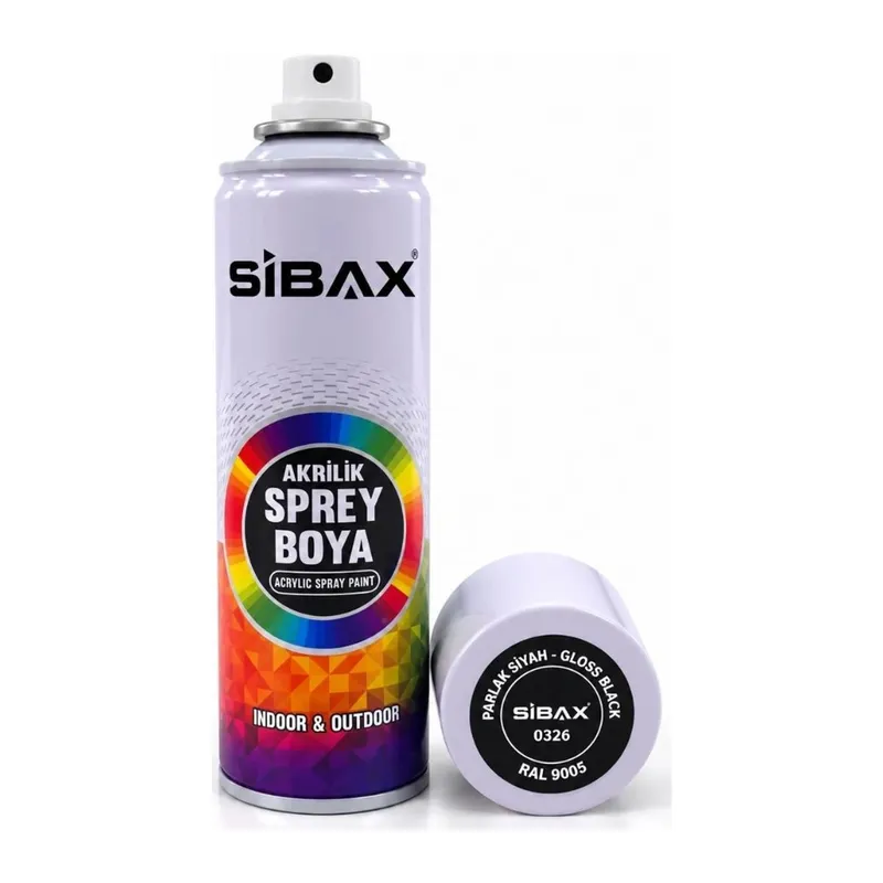 Parlak Siyah Sprey Boya 250 ml