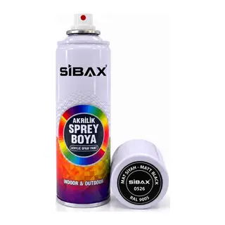 Mat Siyah Sprey Boya 250 ml