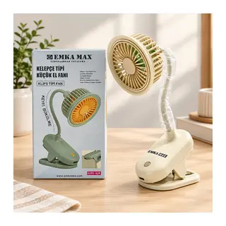 Kelepçe Tipi Küçük El Fanı