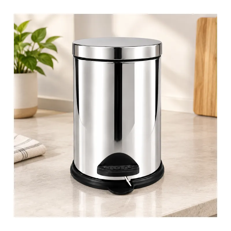 3 L Metal Pedallı Çöp Kovası