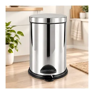 12 L Metal Pedallı Çöp Kovası
