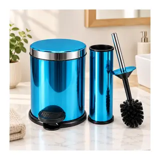 2 Parça Mikro Metal Banyo Seti