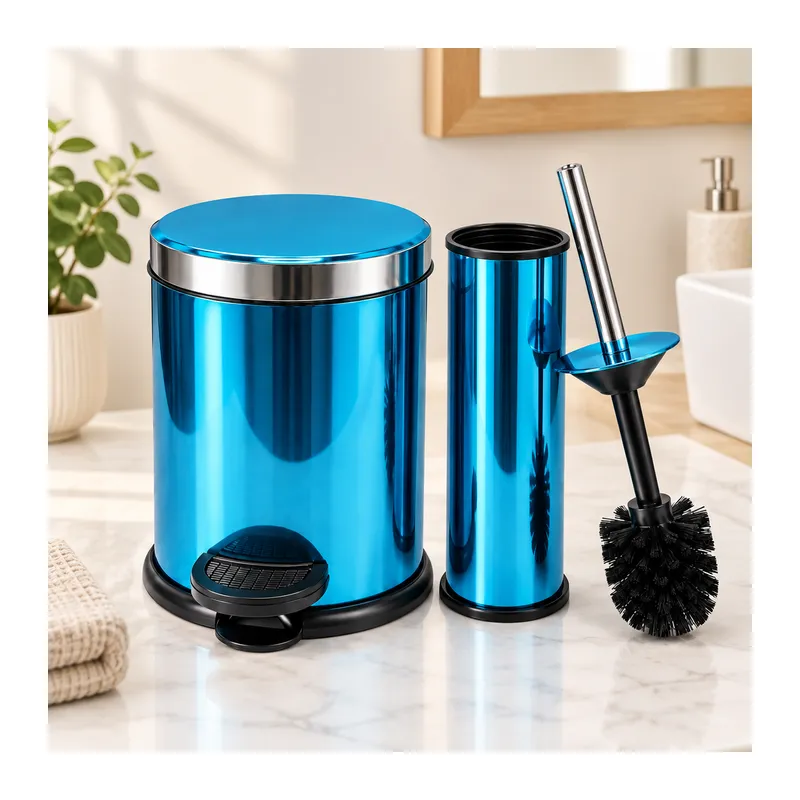 2 Parça Mikro Metal Banyo Seti