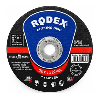 180x3x22 mm Metal Kesici Disk