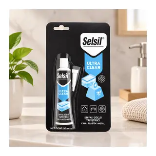 Ultra Clear Kristal Şeffaf Montaj Yapıştırıcı