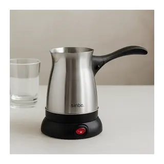 Elektrikli Cezve Türk Kahvesi 500 ml 6 Fincan Çelik