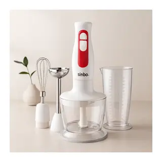 El Blender Seti (Doğrayıcı, Mixer, Blender) - 2 Kademe, 600ml Hazne, 700ml Ölçü Kabı