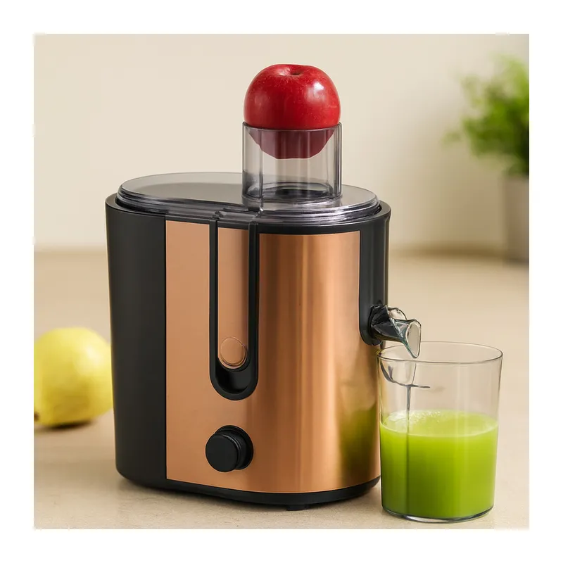 600W Katı Meyve Sıkacağı - 65mm Besleme, Çelik Filtre, 1250ml Posalı Hazne
