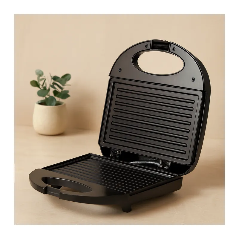 Mini Elektrikli Tost Makinesi (2 Dilim) 750W Yapışmaz