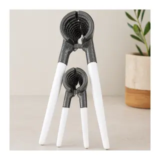 Metal Fındık ve Ceviz Kıracağı Beyaz Saplı